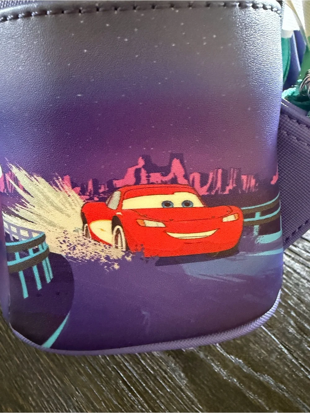 Loungefly Disney Pixar Cars Light-Up Mini Backpack NWT
